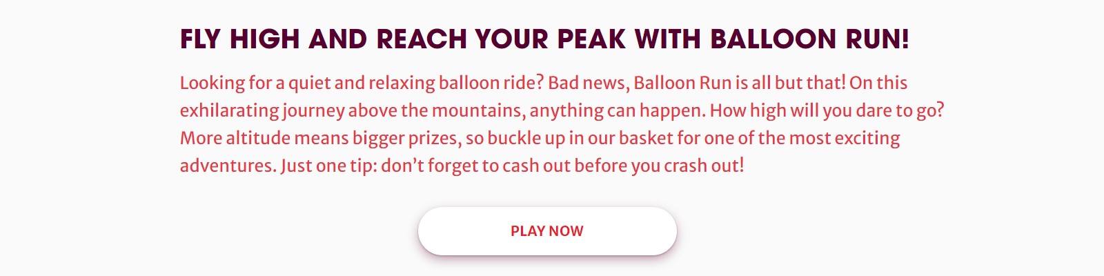 Játssz Ballon Run most!